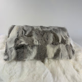 Real Rabbit Fur Throw